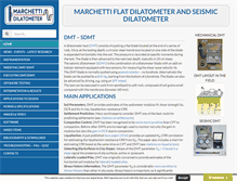 Tablet Screenshot of marchetti-dmt.it